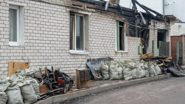 Professional Smoke Damage Removal technician working in Gibbsboro, NJ